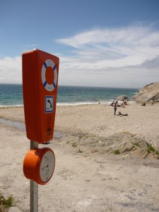 Modèle B.TL :Bouée Silzig et téléphone GSM d'appel d'urgence
